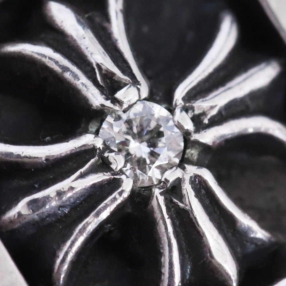 CHROME HEARTS フレームドCHプラスチャーム withシングルダイヤモンド 