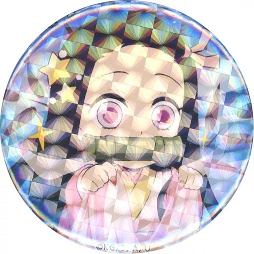 鬼滅の刃 禰豆子 缶バッジ カフェ ufotable まとめ売り 中古】バッジ・ピンズ 竈門禰豆子(ラメ) 「鬼滅の刃×ufotable cafe