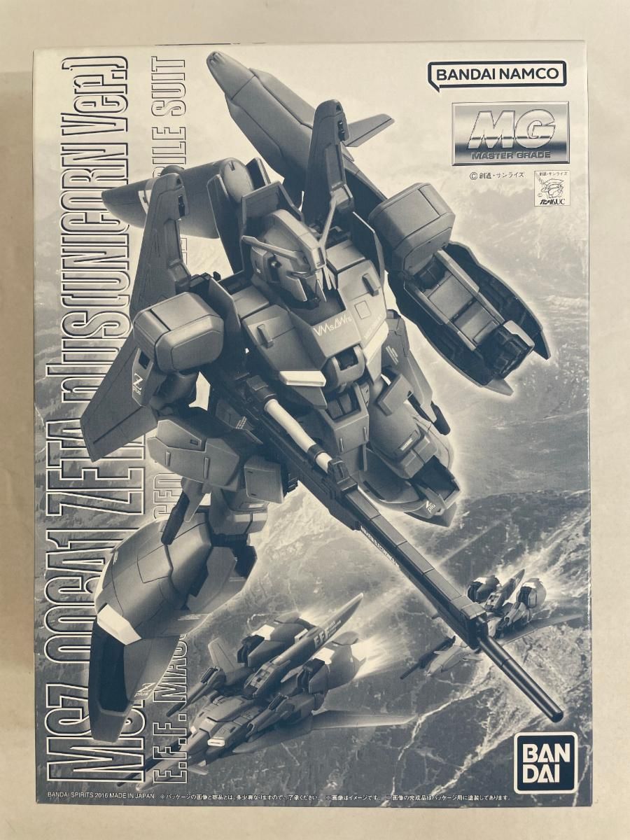 未開封】1/100 MG MSZ-006A1 ゼータプラス(ユニコーンVer.) プレバンで