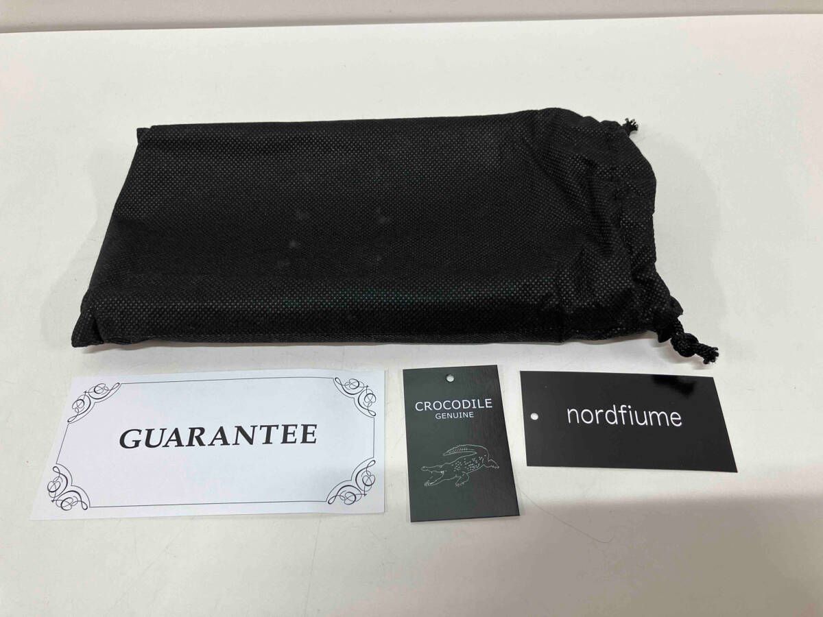 nordfiume ノードフューメ クロコダイル 長財布の通販 by 【未使用 