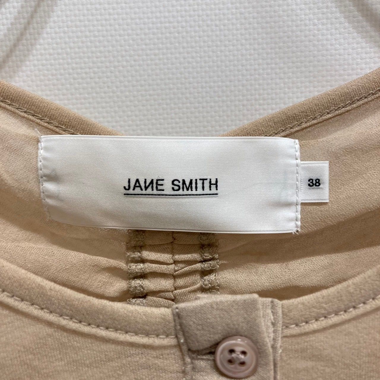 JANE SMITH (ジェーンスミス) SHEER BACK GYATHER CADIGAN 24SCT