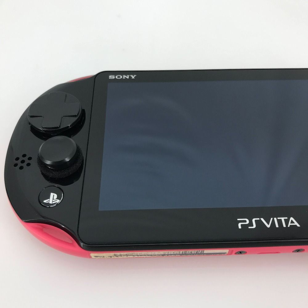 05w15764T PS VITA PlayStation VITA PCH-2000 ピンク ブラック 本体 箱あり 動作 み 品