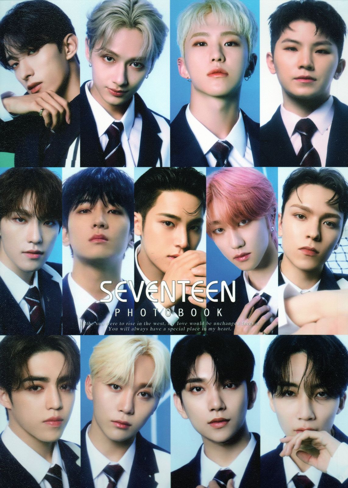 SEVENTEEN セブチ K-POP グッズ 写真集 Premium Photo Book 大型写真集