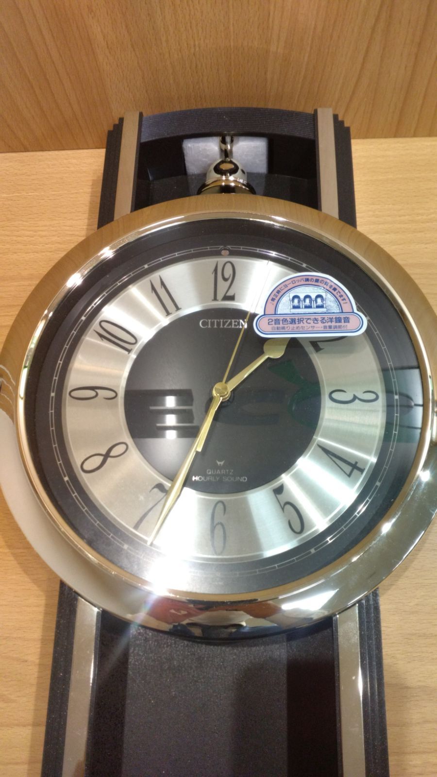 CITIZEN フレグランス684 4MJ684-002 黒メタリック 掛け時計 - メルカリ