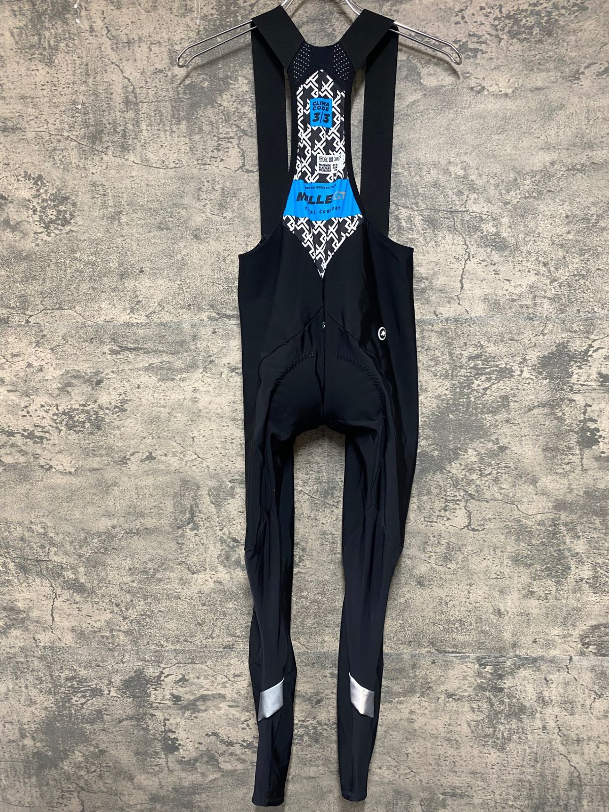 JB813 良い アソス assos MILLE GT ビブタイツ 黒 M