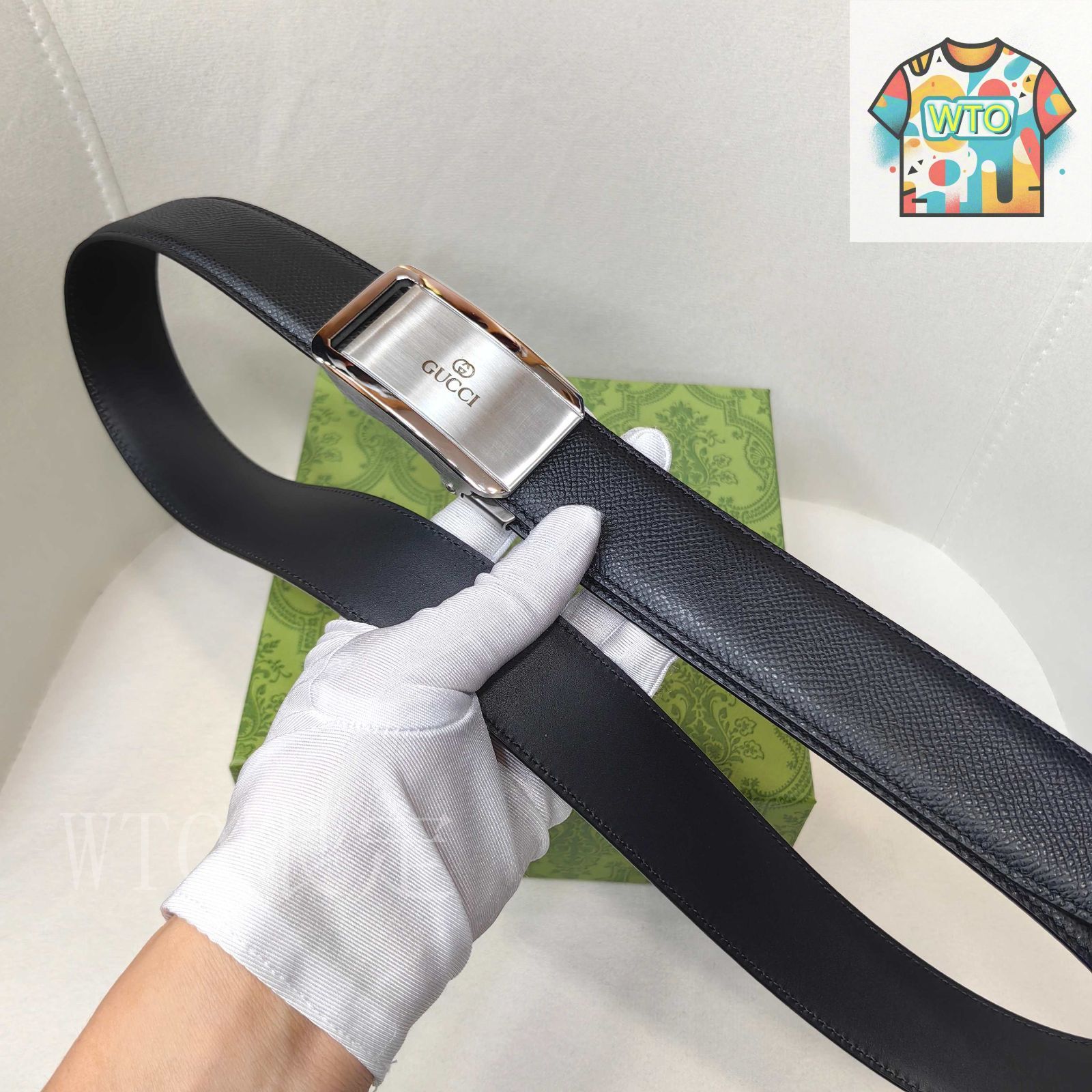 グッチ　gucci ベルト GUCCI グッチ ベルト メンズ 95cm ブラック 414516 CVE0N 1000