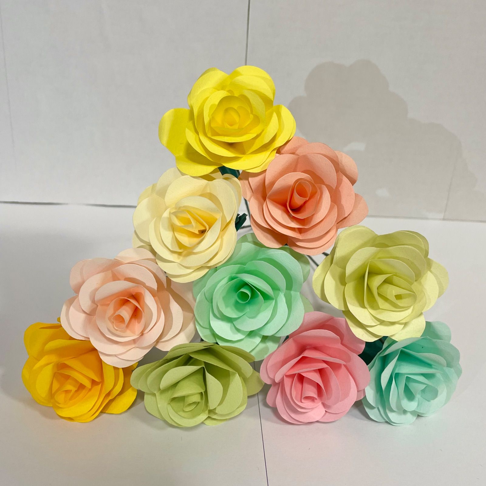 masaページ 折り紙の小さい花束 Paper Flower】折り紙で作る桜のミニ花束 - YouTube