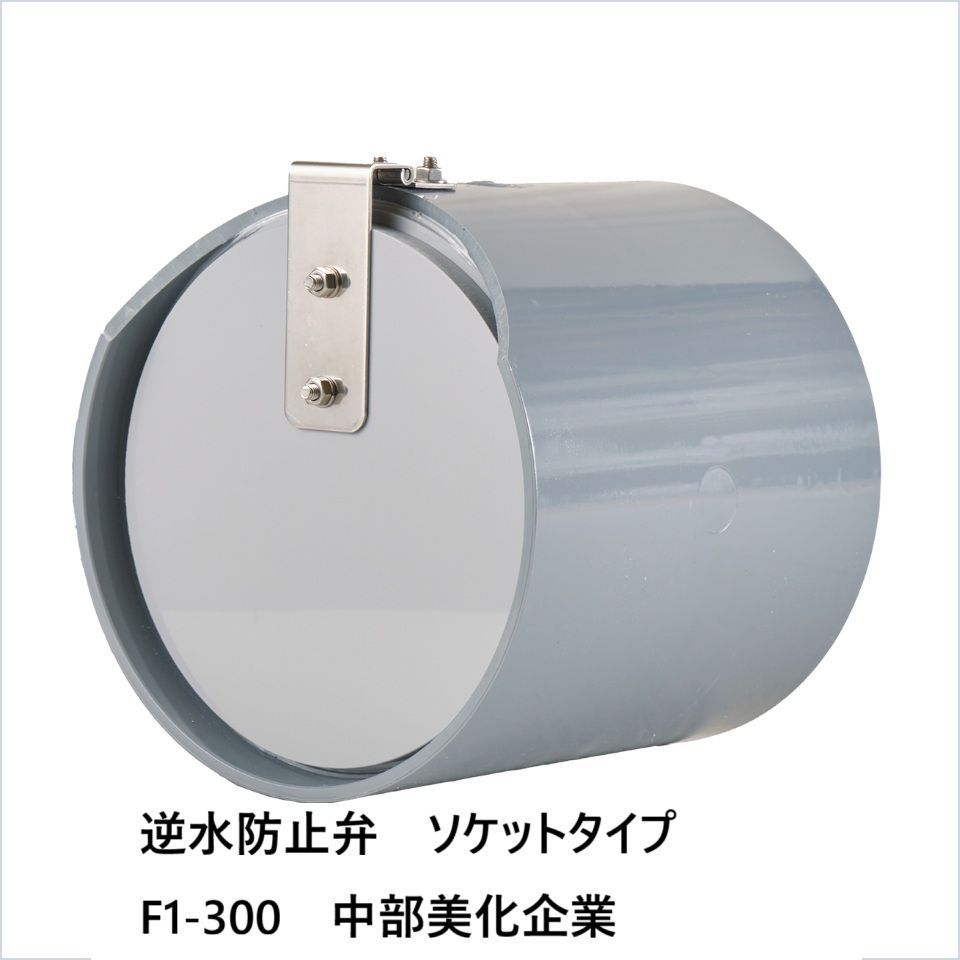 逆水防止弁 ソケットタイプ F1-300 中部美化企業