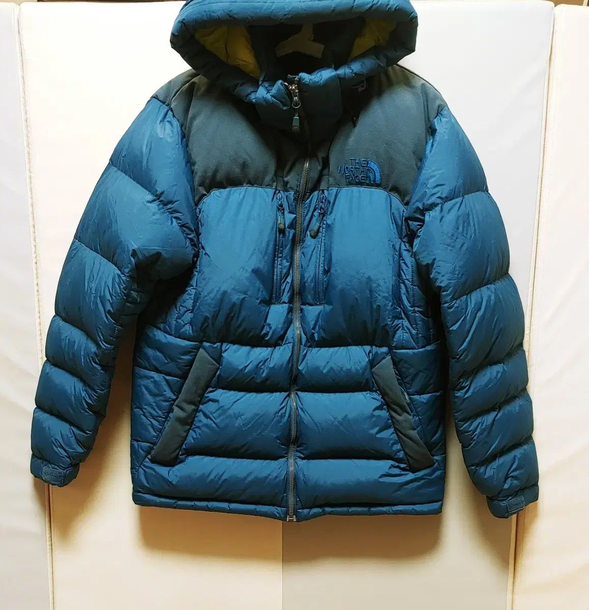 L THE NORTH FACE(ザノースフェイス) グースダウン ダウンジャケット ダークブルー 1257