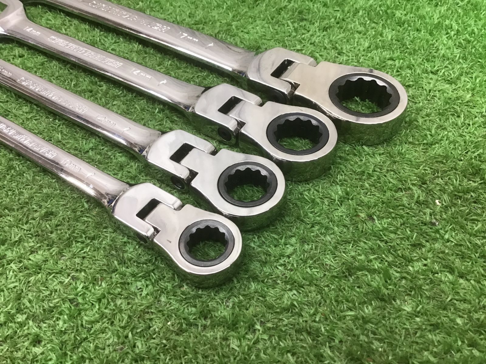 シグネット SIGNET ギアレンチ ラチェットメガネレンチセット SIGNET-34251 SIGNET SIG342-5PEM (S06-342) 72歯ギアレンチ 5本セット 10・12・13