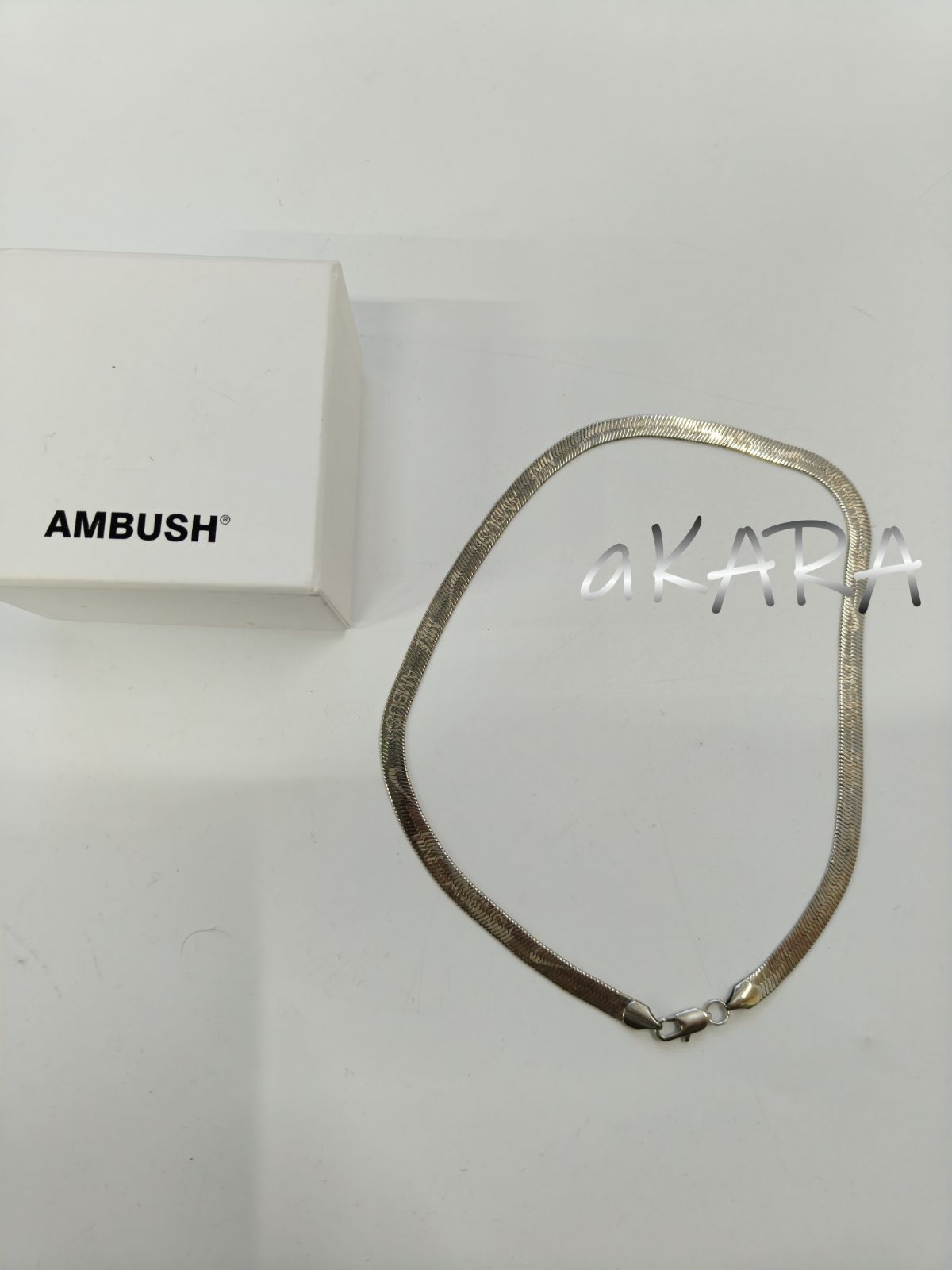 NIKE AMBUSH ヘンリーボーンネックレス ゴールド - メルカリ