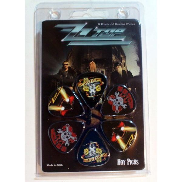 ZZTOP ツアーピック Perri's ズィーズィー・トップ ピック ZZ TOP LP-ZZ1N 6枚セット