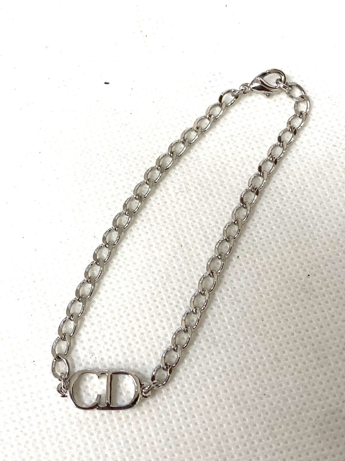 美品＊ディオール dior CD ブレスレット ゴールド レディース 1071
