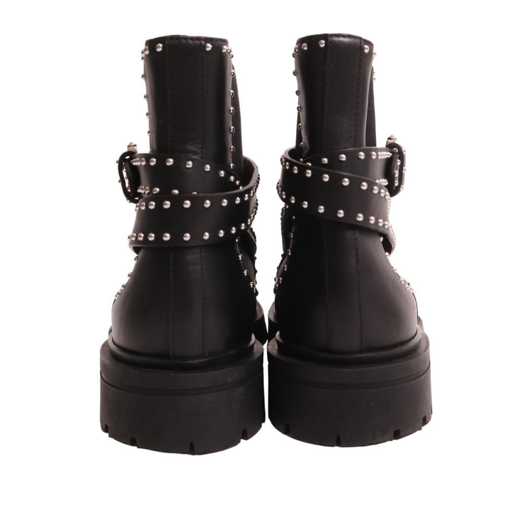 ジバンシィ GIVENCHY スタッズ ベルト サイドゴア ブーツ シューズ 