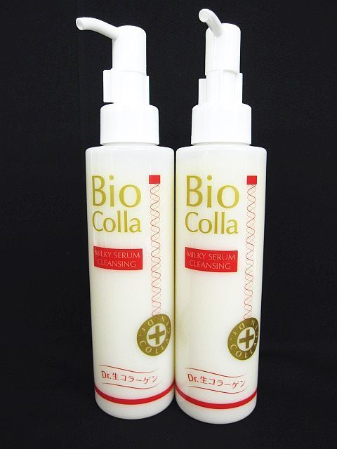 未使用 2点セット Bioコラ ミルキーセラムクレンジング