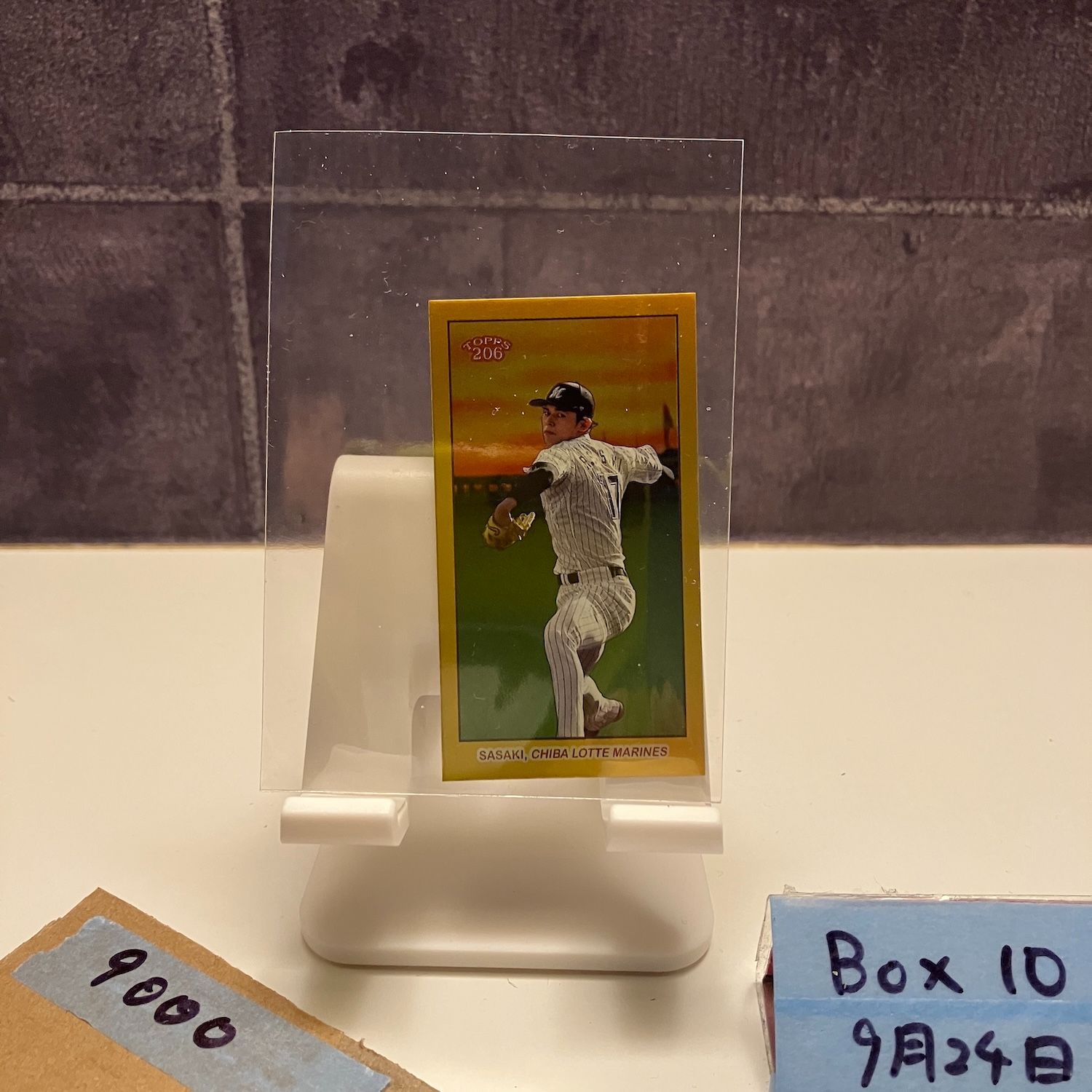 2025 Topps 206 NPB Roki Sasaki 佐々木朗希 20 50 千葉ロッテマリーンズ G Mini カード