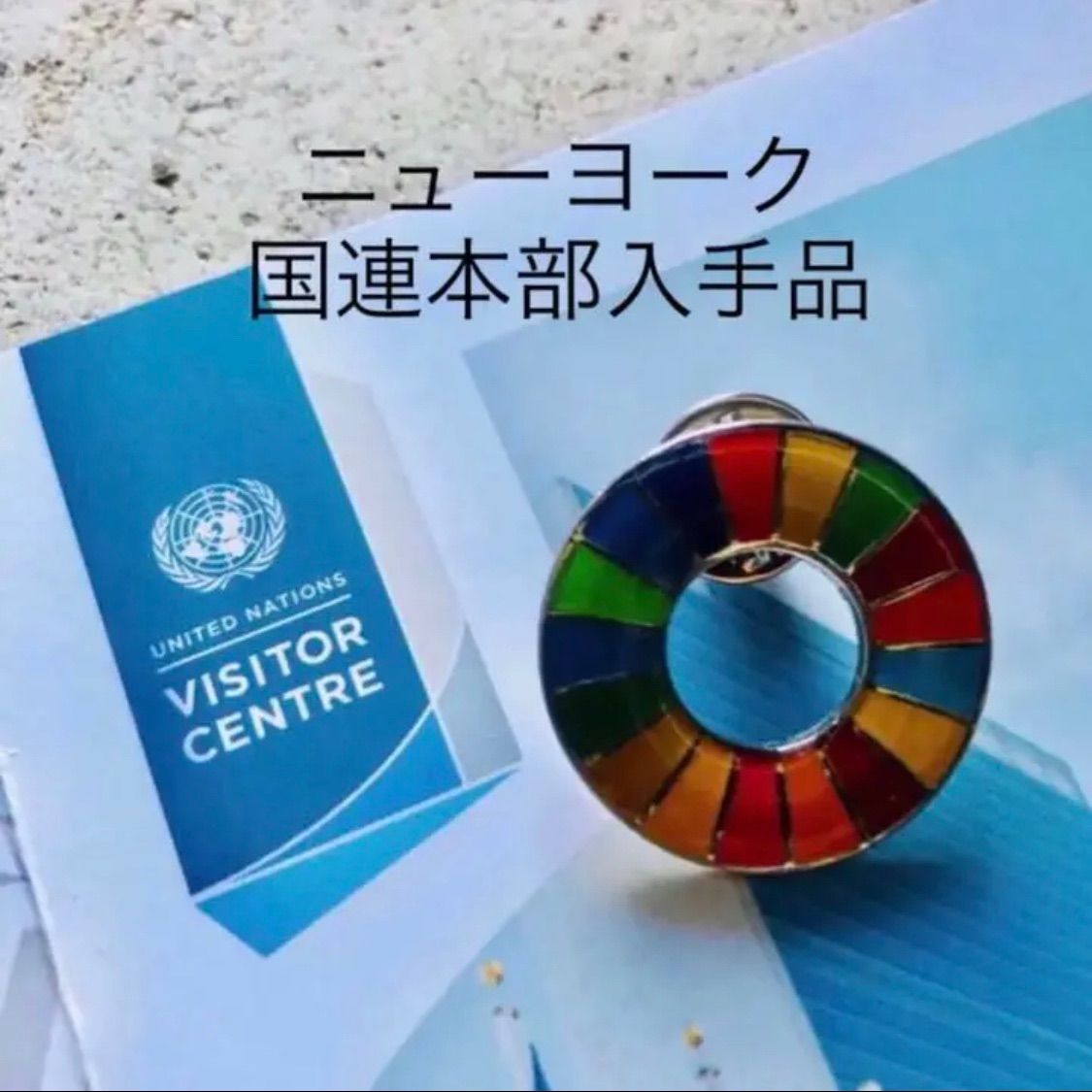 国連本部正規品】 SDGs ピンバッジ 1点 新品未使用品 - メルカリ