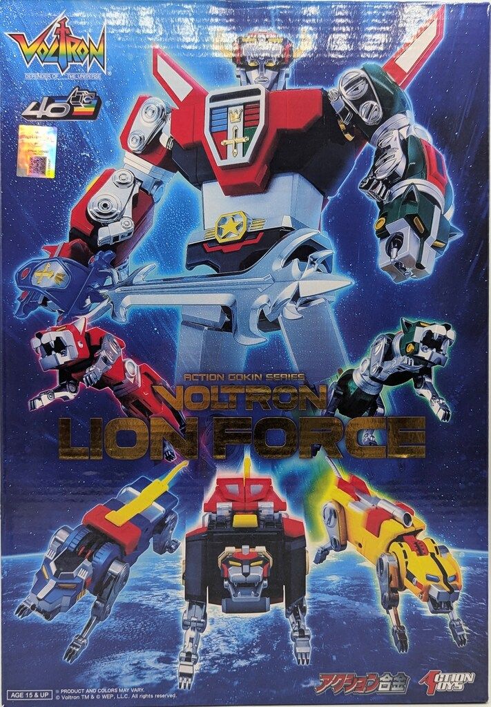 ACTION TOYS アクション合金 LION FORCE VOLTRON