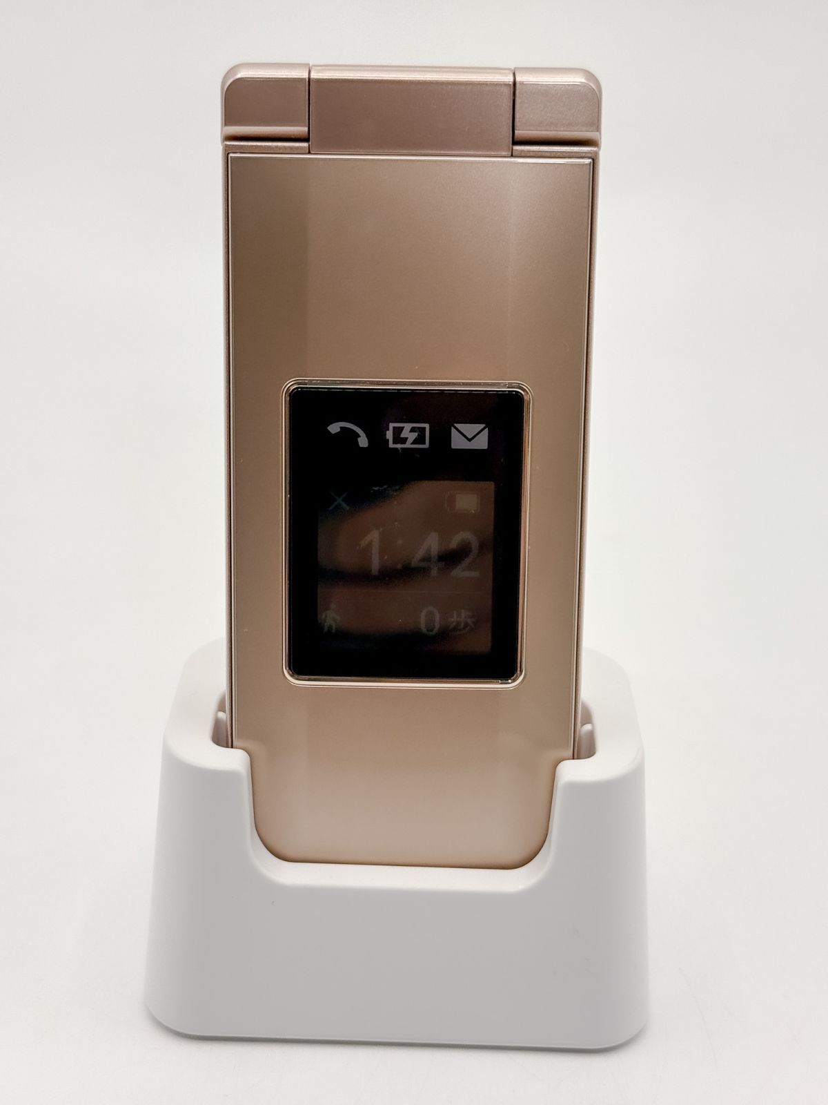 SHARP A207SH SoftBank ゴールド 折りたたみ式携帯電話 a207shgd10mtm-1_wm.jpg
