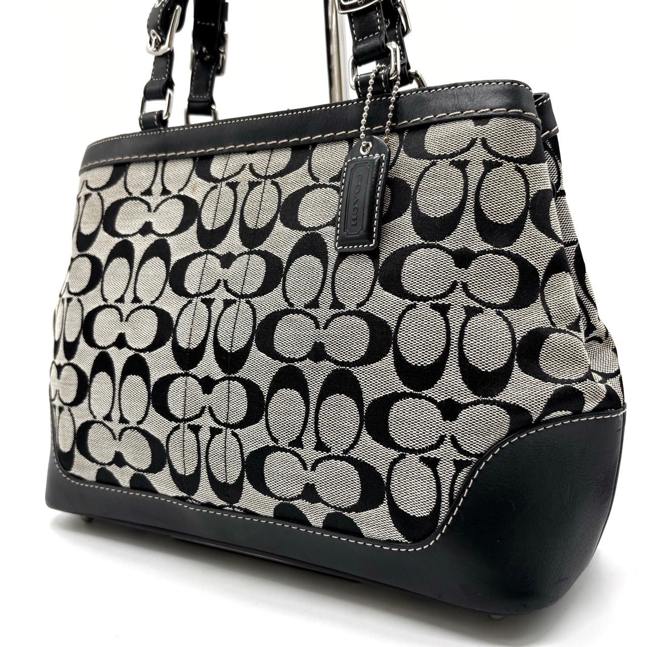 ✨美品✨ COACH コーチ トートバッグ ハンドバッグ バックル 