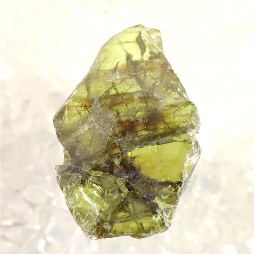 タンザニア モンド産 スフェーン 26mm原石 4.78g 榎本通商33662