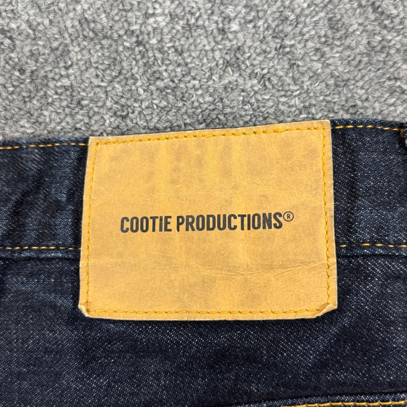 COOTIE PRODUCTIONS 21SS Raza 1 Tuck Denim Pants ワンタック デニム 