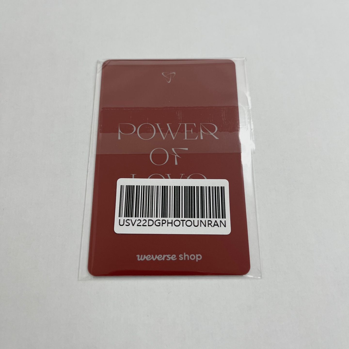 SEVENTEEN power of love PVCトレカ ジョンハン セブチ JEONGHAN