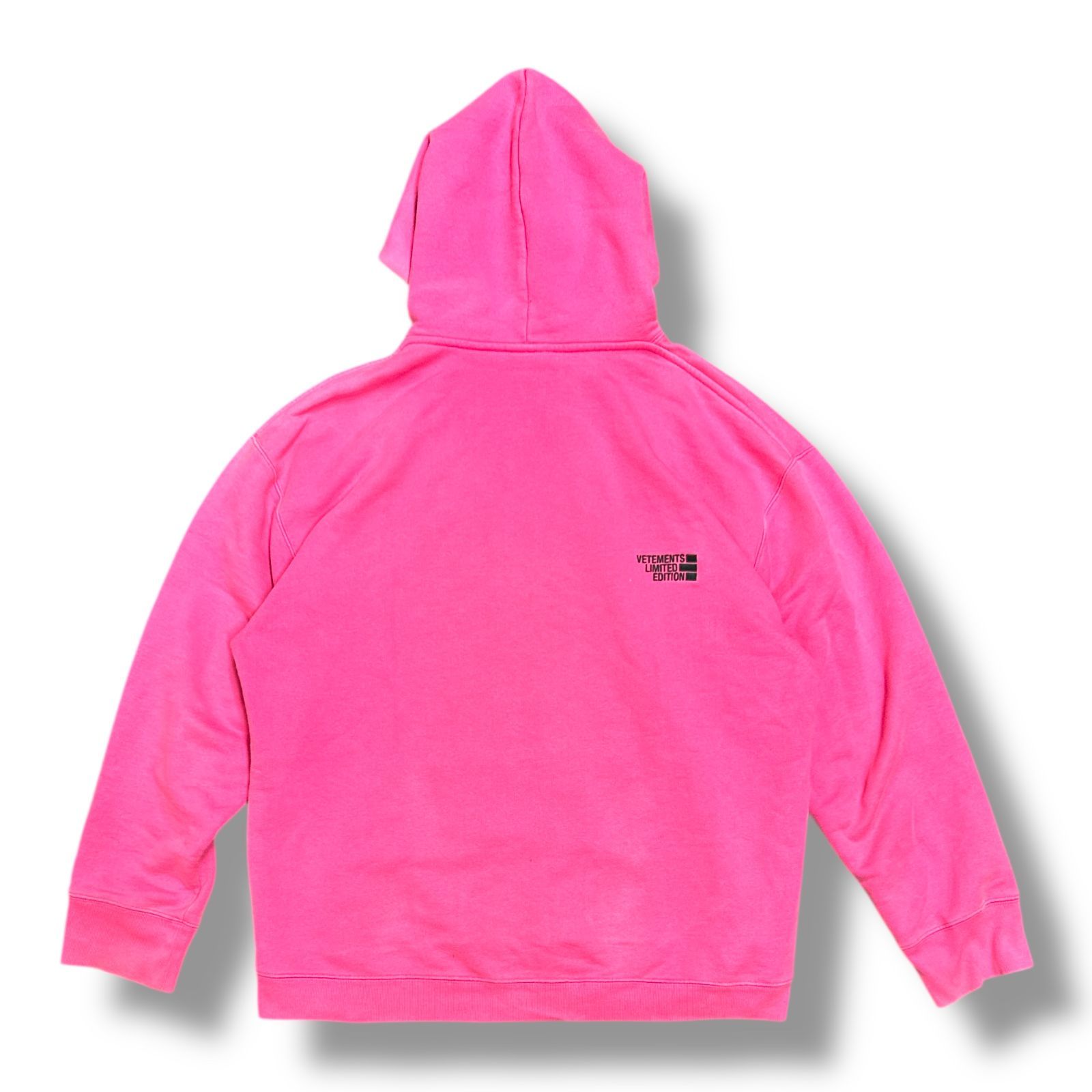 VETEMENTS LIMITED EDITION LOGO HOODIE リミテッドエディションロゴ 