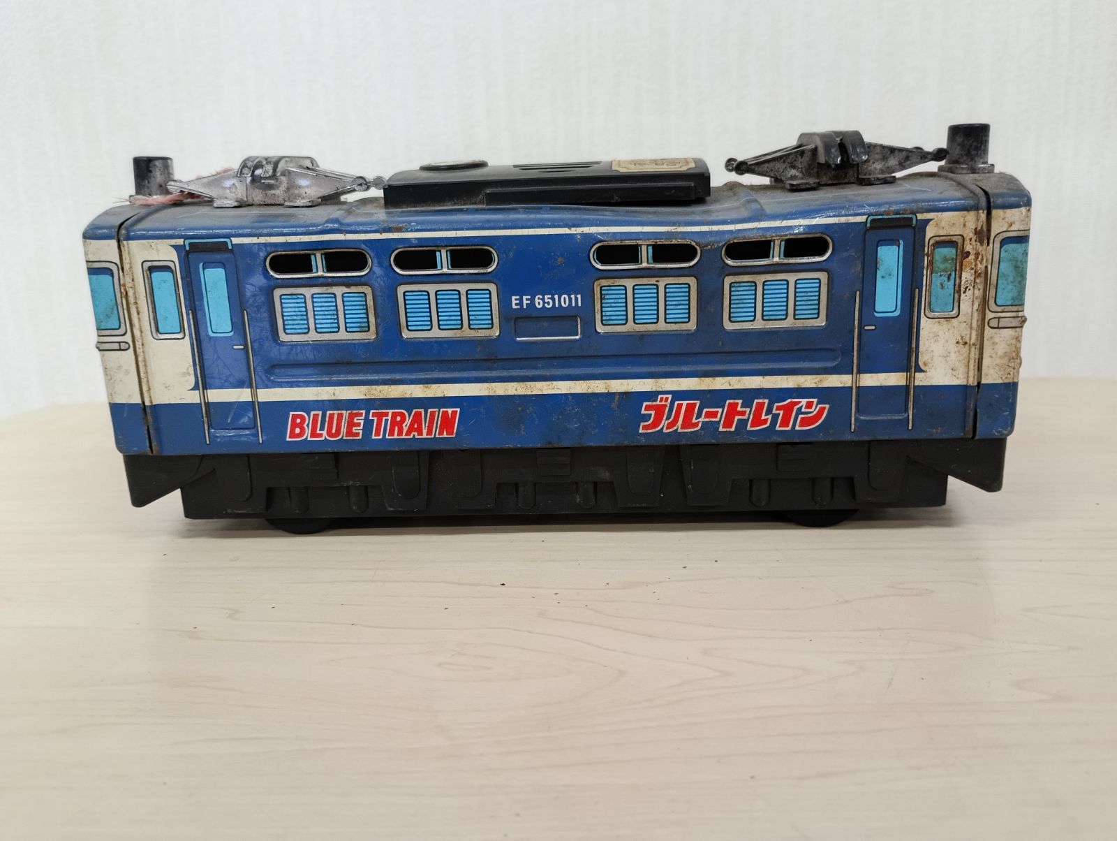 ブルートレイン　EF651011 A17-7 ブルートレイン EF651011 鉄道玩具 昭和レトロ - メルカリ