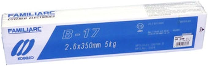 ブルー KOBELCO FAMILIARC 溶接棒 B‐17 2.6×350mm 5Kg ::68345