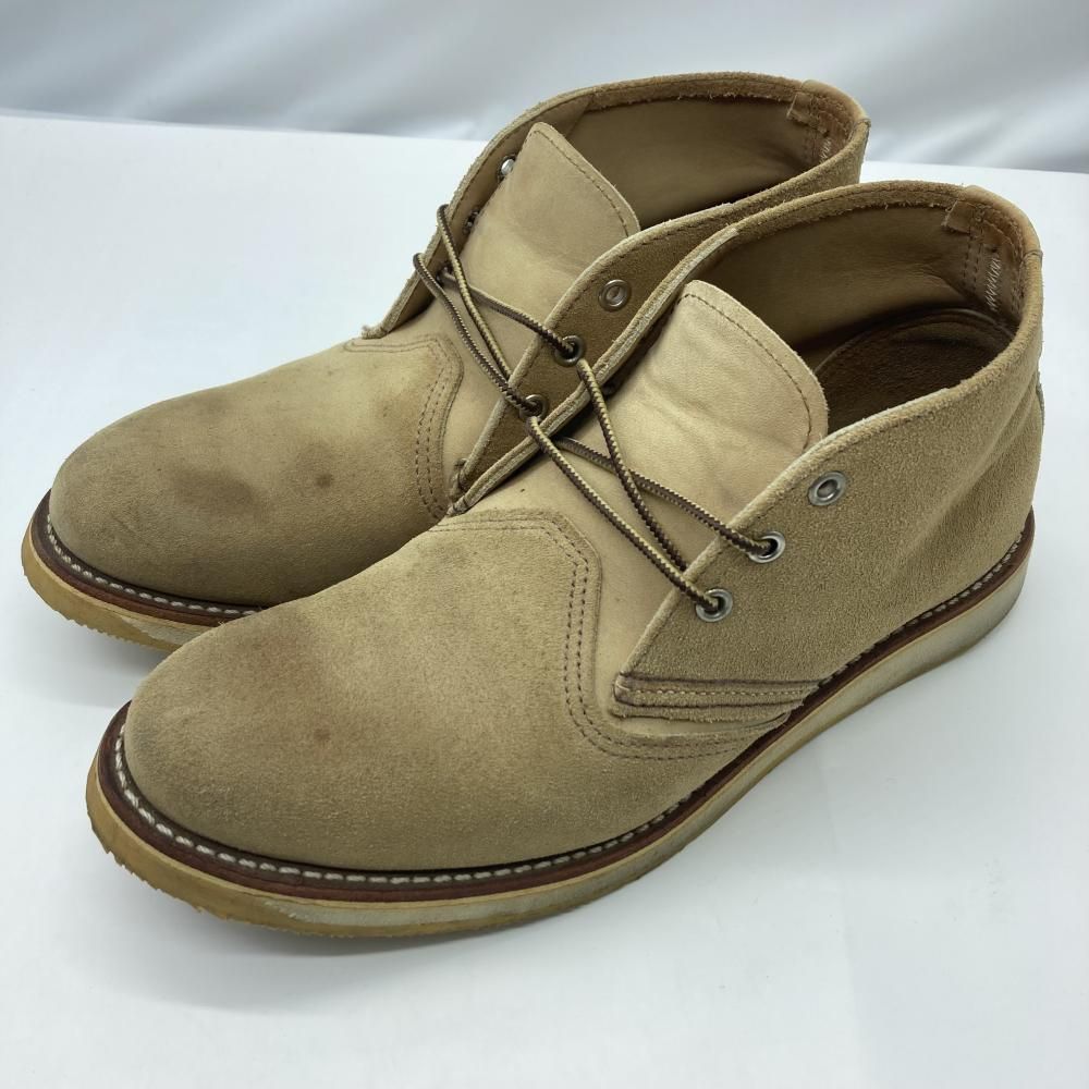 RED WING 12年製 3143 ワークチャッカ サイズ28cm レッドウィング 19