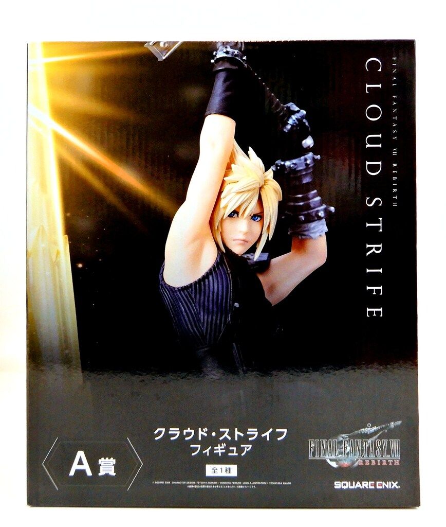 スクウェア エニックス FINAL FANTASY VII REBIRTH 発売記念くじ A賞 クラウド ストライフ フィギュア