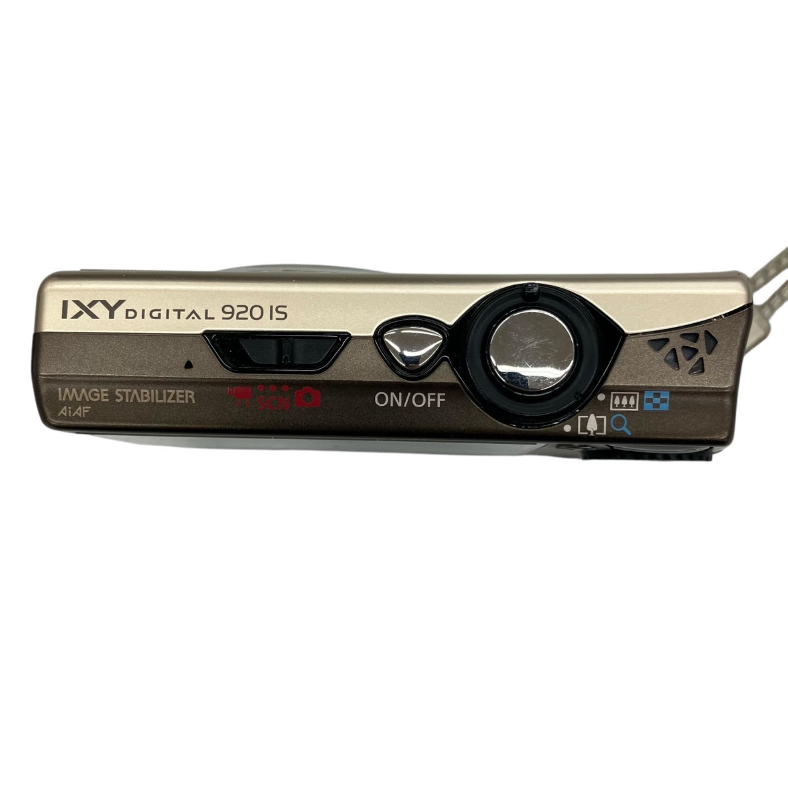 186001 現状品 Canon キヤノン IXY DIGITAL 920 IS PC1308 ゴールド 