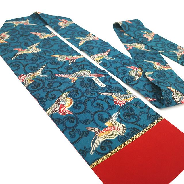 新古品】 名古屋帯 未使用 正絹 縮緬 染め帯 染帯 九寸 全通