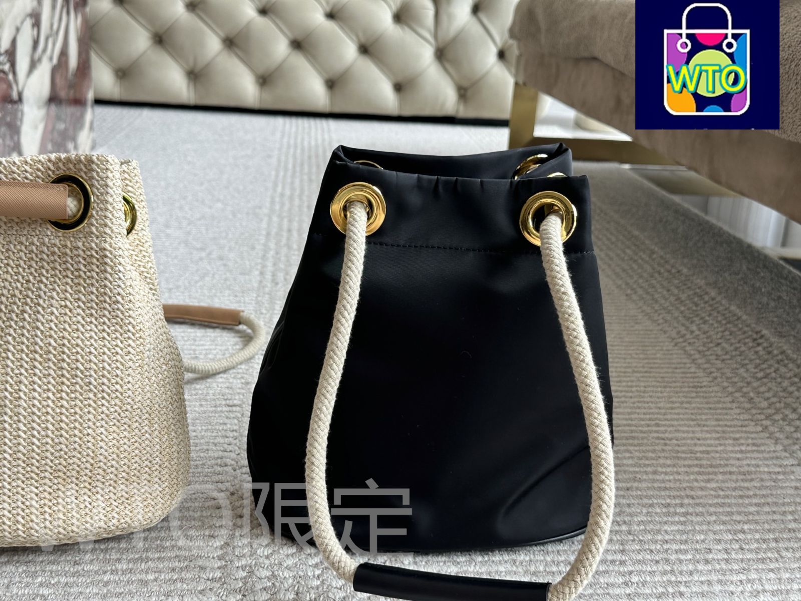 一点限り!EXPRESS便可◎ PRADA ナイロン バケットバッグ 1BE067 今日特価】Prada ナイロンバケットバッグ!送料無料!在庫限定