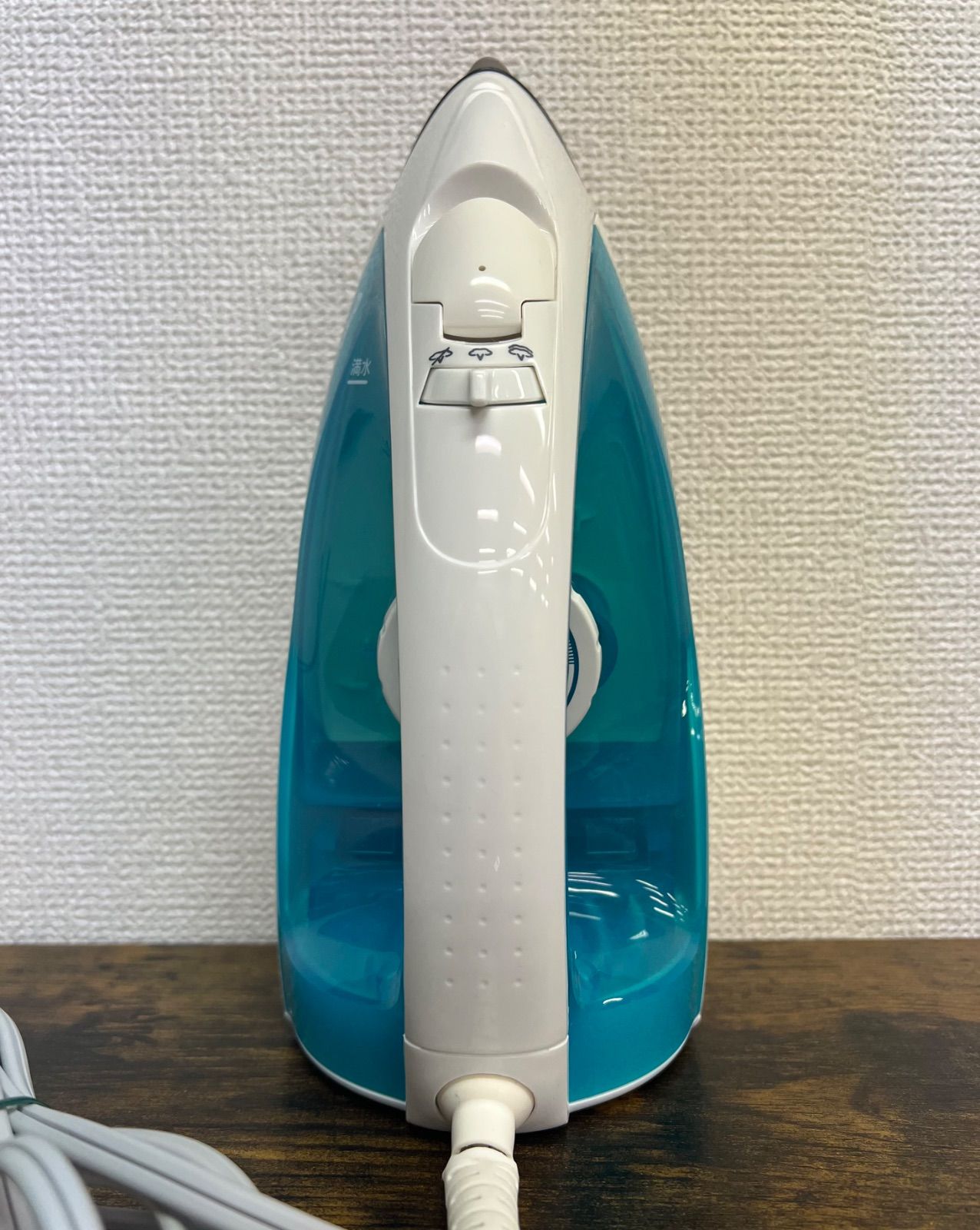 美品】Panasonic パナソニック NI-S55-A ブルー スチームアイロン