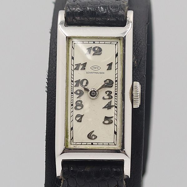 最適な価格 ジャンク品】IWC レディース手巻き腕時計 グレー文字盤 淡く 時計