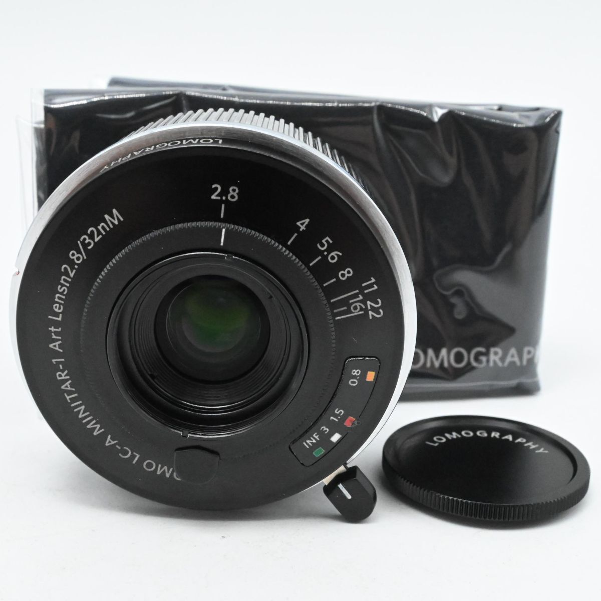Lomography lc-a minitar-1アートレンズ2.8 | 32 M ブラック