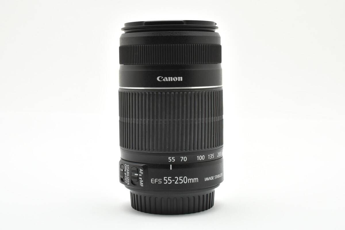 史上最も激安い！ 上品 キヤノン Canon EF-S 55-250mm F4-5.6 IS II 望遠ズームレンズ L63 6775 好き
