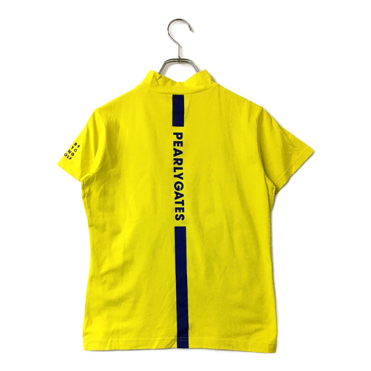 中古 レディース パーリーゲイツ PEARLY GATES 半袖シャツ 1(M) 黄