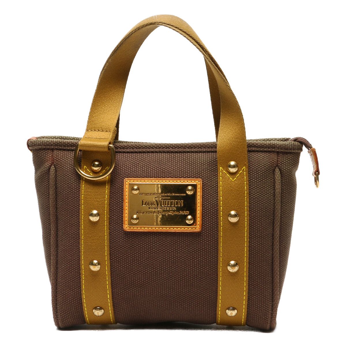 ルイ・ヴィトン Louis Vuitton カバ PM トートバッグ キャンバス ハンドバッグ アンティグア ブラウン M40089 レディース 【中古】
