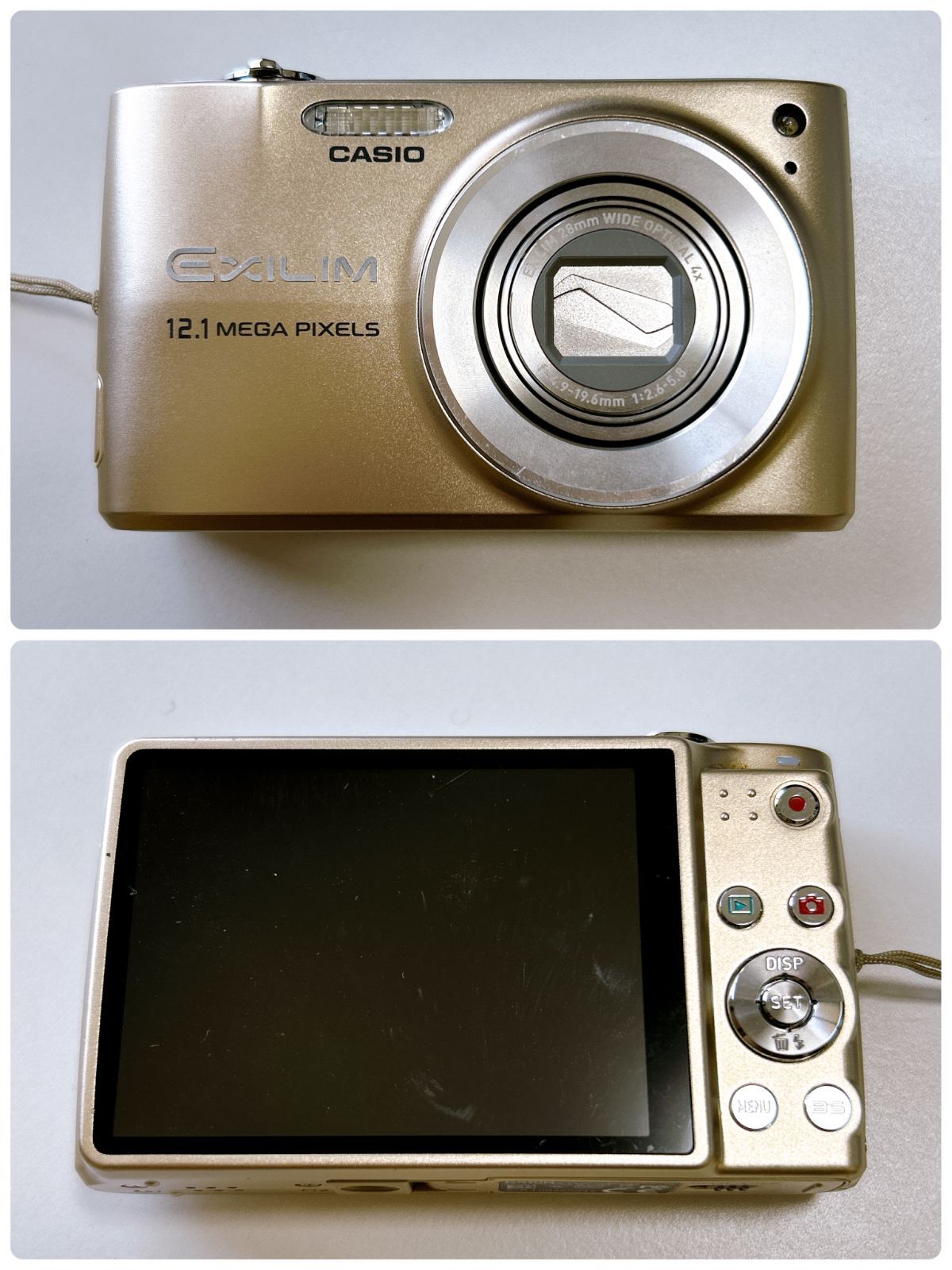 CASIO EXILIM EX-Z400 ゴールド【動作確認済】 Amazon | CASIO デジタルカメラ EXILIM EX-Z400 ゴールド EX