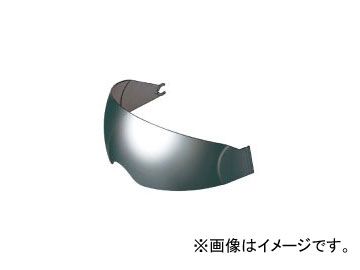 2輪 オージーケーカブト CF-1 ミラーインナーサンシェード シルバーミラー JAN：4966094516741