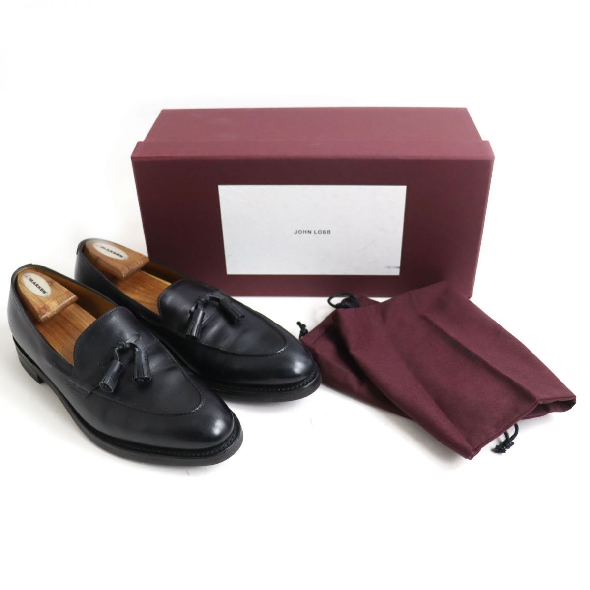 美品◇JOHN LOBB ジョンロブ CALLINGTON レザー タッセルローファー/シューズ ブラック 7E イングランド製 箱・保存袋付き  メンズ r15-st30331-293 - メルカリ