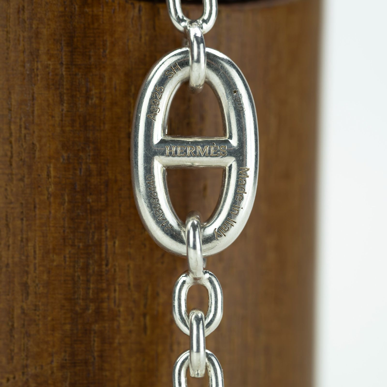 エルメス HERMES ファランドール SH ブレスレット シェーヌダンクル 
