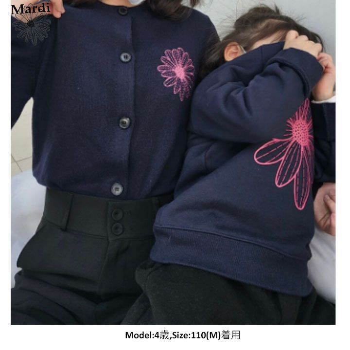 KIDS SWEATSHIRT FLOWERMARDI(※取り寄せ商品7～14日以内での配送)