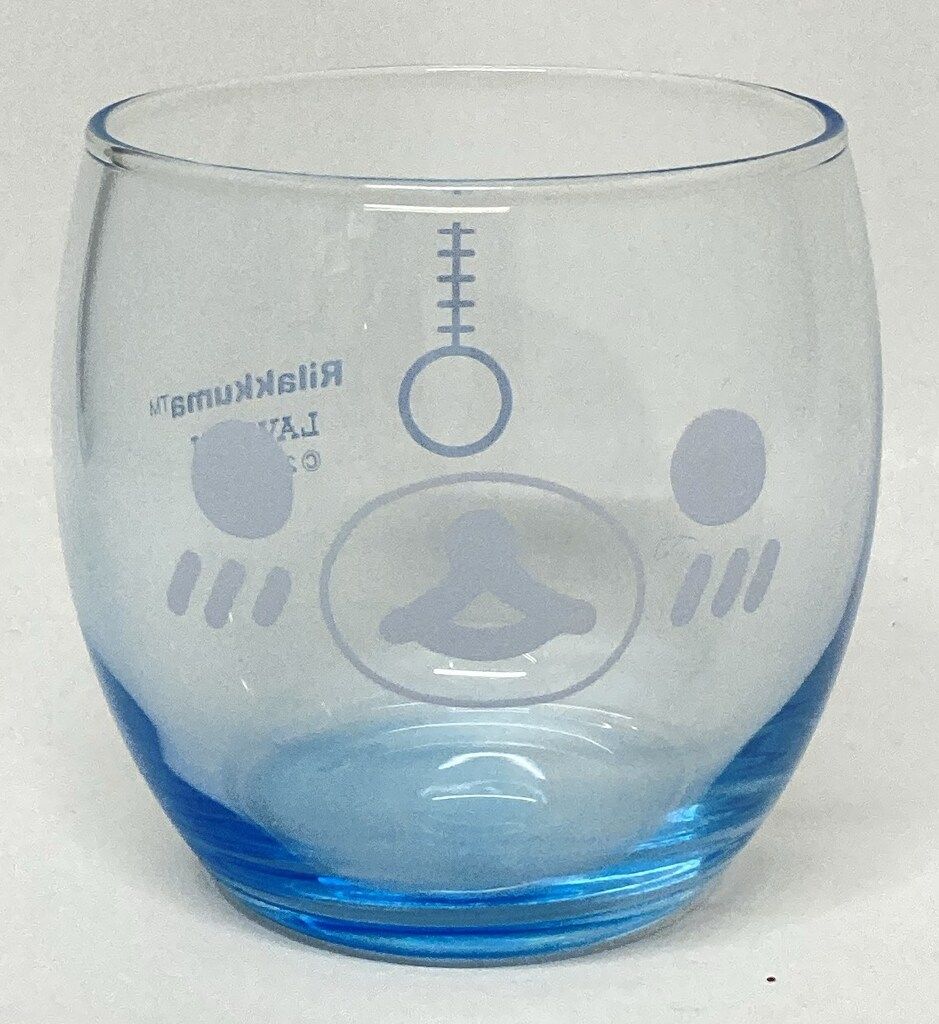 サンエックス ローソンキャンペーン2016 クリアグラス（青箱