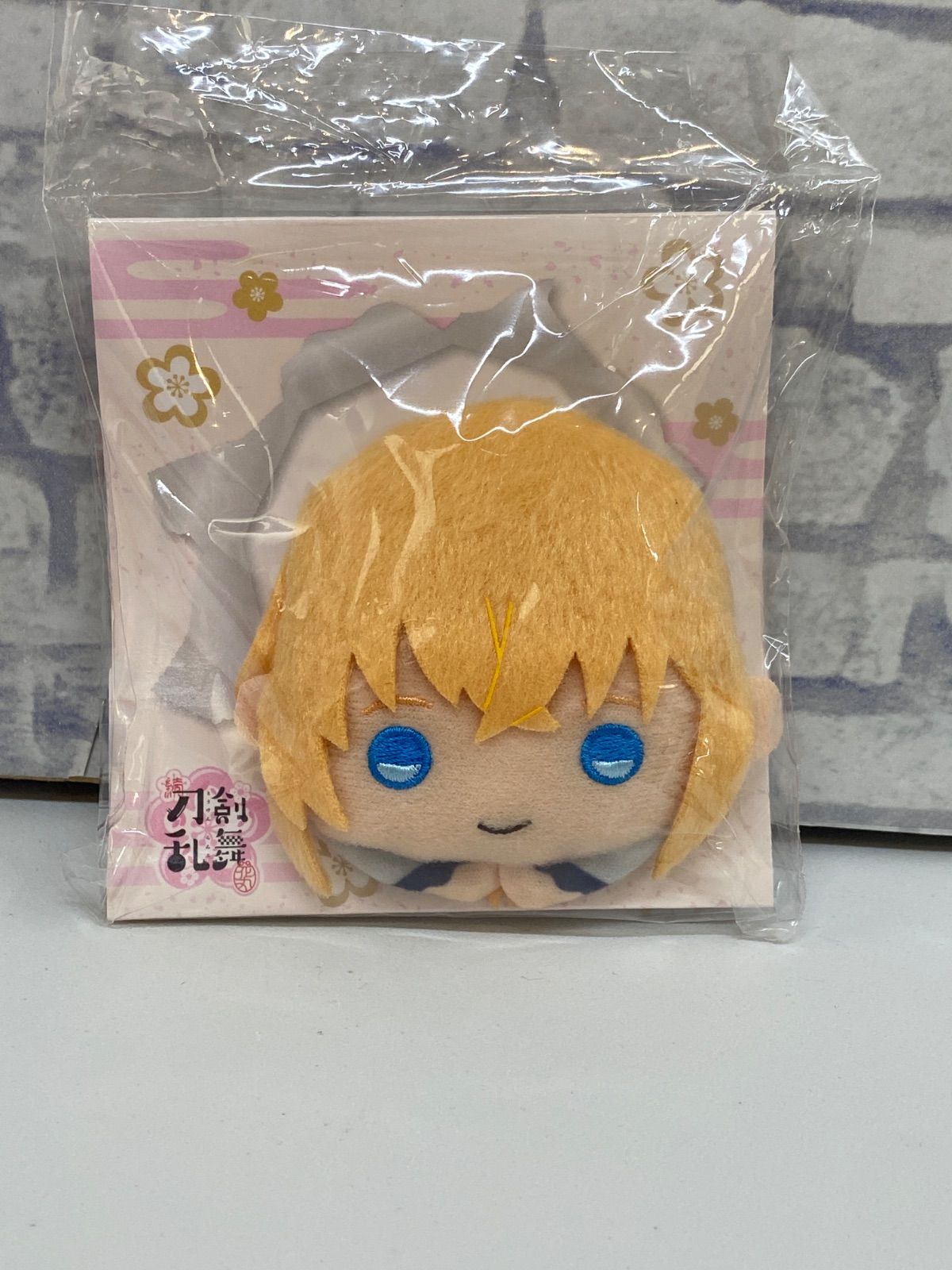 刀剣乱舞 後藤藤四郎 指の上シリーズ ぬいぐるみ マスコット 花丸 刀剣乱舞 花丸 指の上 ぬいぐるみマスコット 乱藤四郎 ぬいマス