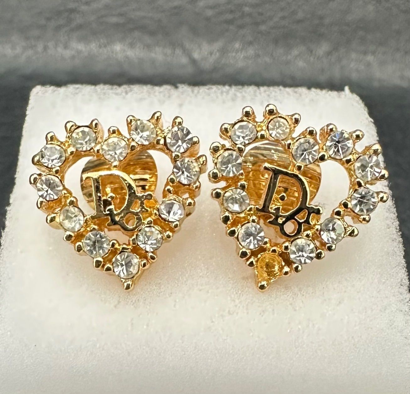 Dior クリスチャンディオールハートピアス クリスチャン ディオール