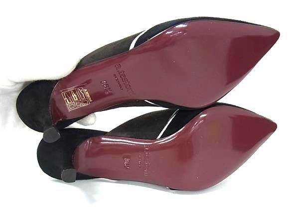 □極美品□a.testoni ア テストーニ スエード ミュール表記サイズ: 36